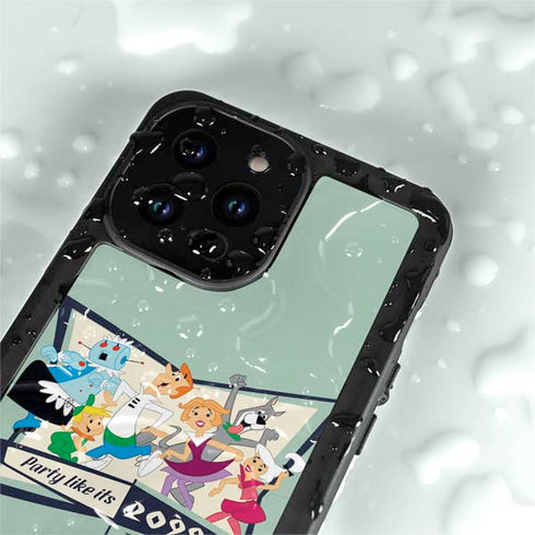 The Jetsons Party Like Its 2099 iPhone 15 Pro Waterproof Case